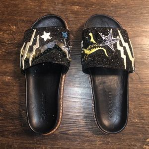 christian dior sandals green